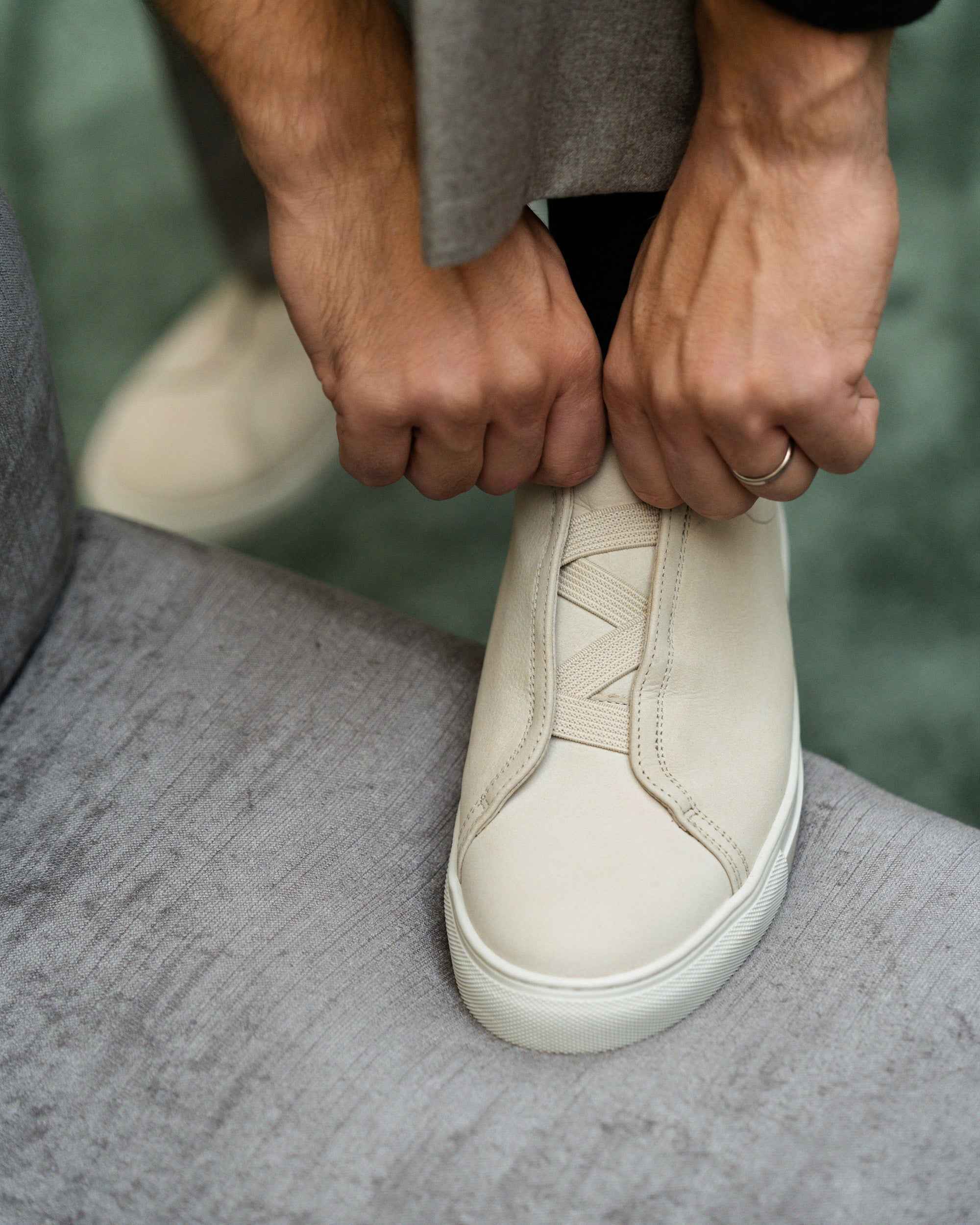 Alnö – Beige Nubuck