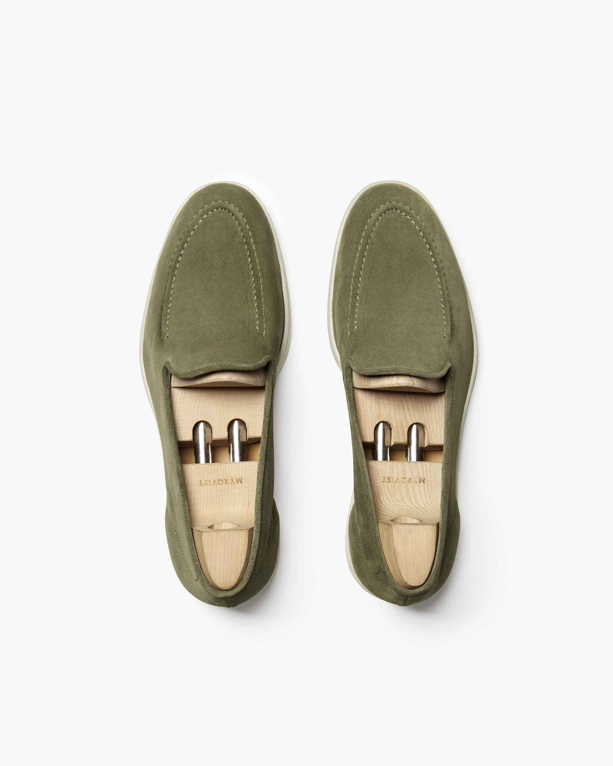 Brännö – Moss Green Suede